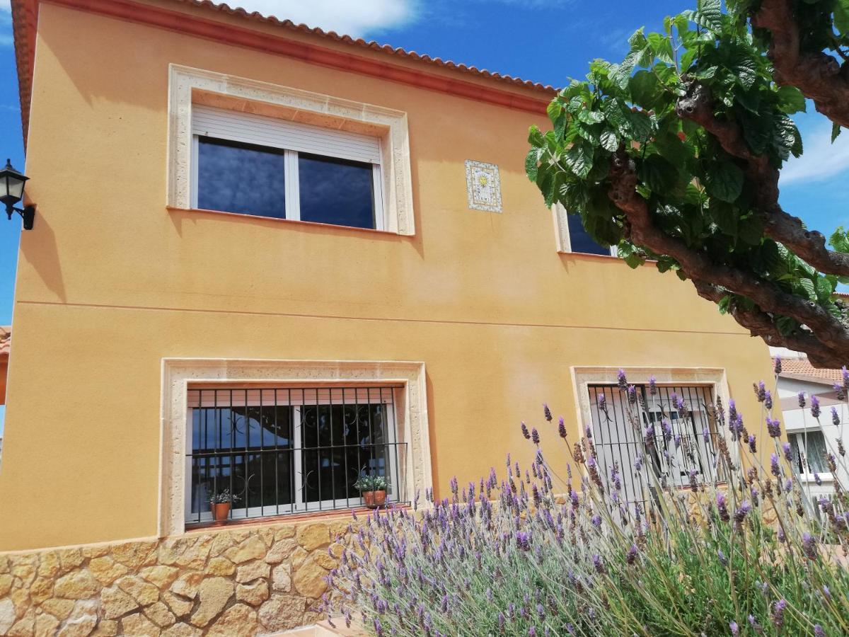 Mas Del Vent- Barbacoa, Jardin, Piscina Privada Y Vistas A Mar Villa Cunit Exterior foto